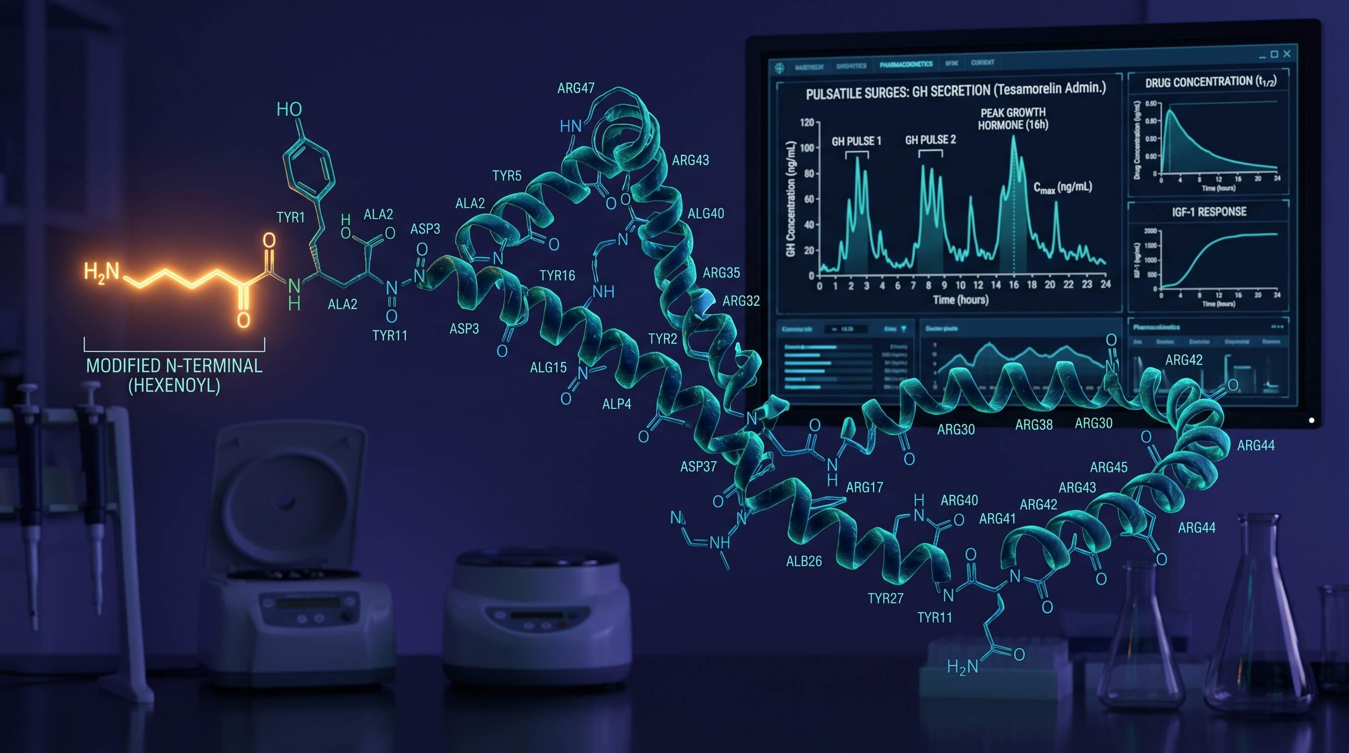Tesamorelin: Clinical Calibration of GHRH Analogs