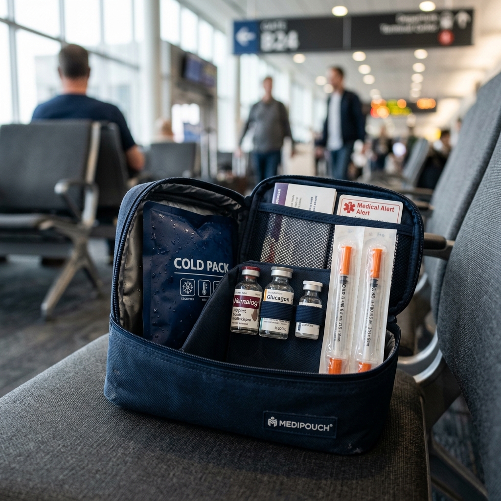 How to Travel with Peptides: TSA Rules & Cooling Tips
